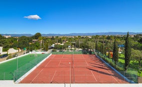 Campo da tennis.